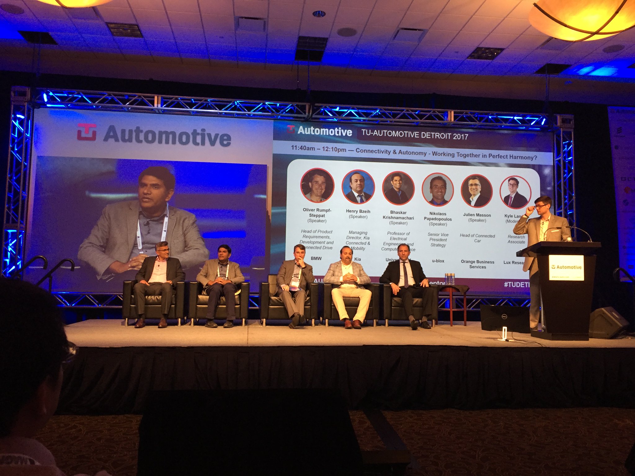 CCI Director Speaks at TUAutomotive Detroit Panel on Connectivity and