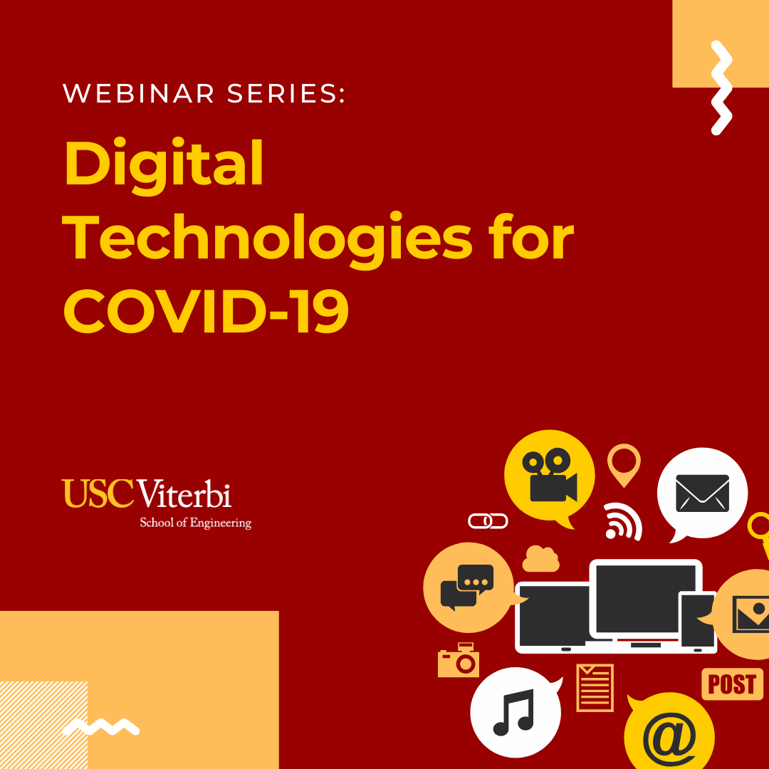 Webinar Series on Digital Technologies for COVID-19